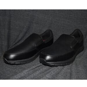 Skechers Men's Size 12 Work Relaxed Fit Groton Slip Resistant Slip-On Shoes